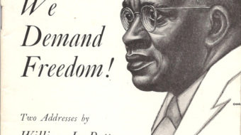 Communist Party and African American equality – a focus unequaled in U.S. history