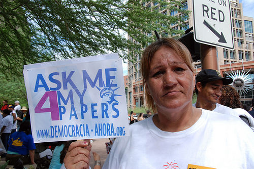 Arizona protests include civil disobedience