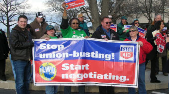 Give us our rights, workers tell Rite Aid