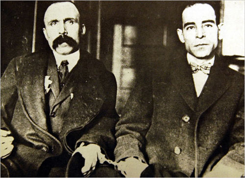 The trial of Sacco and Vanzetti