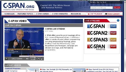 C-SPAN broadcasts Communist Party USA keynote