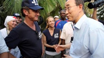 Cuban artists and Sean Penn team up in Haiti