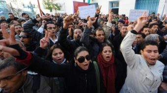 Tunisian uprising inspires democracy fight