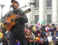 Rage rocker Morello: “This is a union town” (with video)