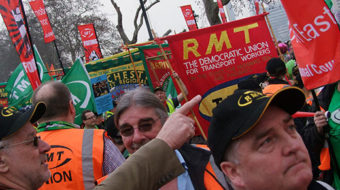 British workers stage massive protest against cuts