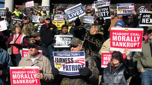 Miners arrested again in St. Louis protest