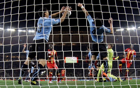 Uruguay got its comeuppance, Africa fans cheer