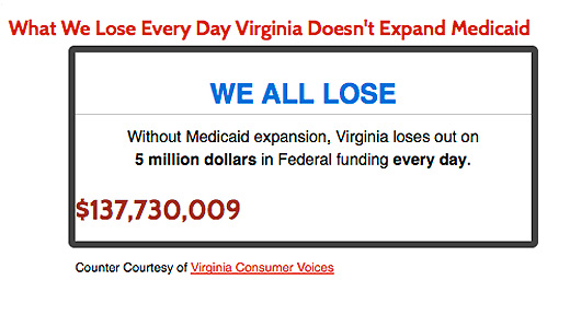 Medicaid fight in Virginia takes off