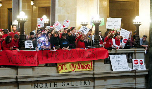 Workers turn Wisconsin battle into epic uprising