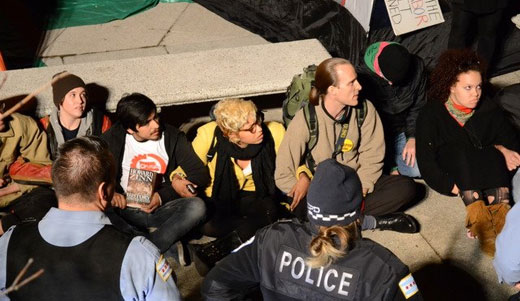Occupy Chicago fills the jail with inspiration and solidarity