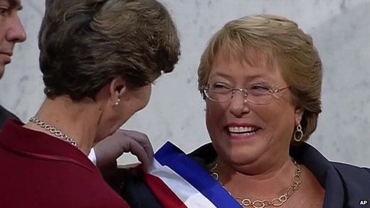 Socialist Bachelet returns to Chile presidency