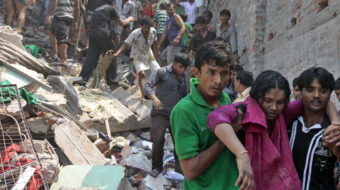 Another Bangladesh factory collapse: Hundreds of casualties