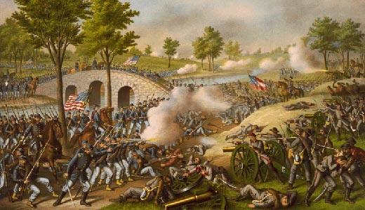Today in Labor History: First Civil War battle in north