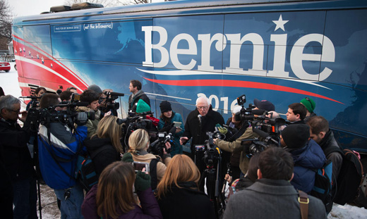 VIDEO: Among the Bernites, reporting from the trenches of the Sanders campaign