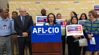 AFL-CIO warns Congress on immigration: no back burner