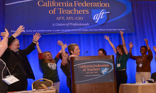 California teachers fight to save their union and the schools