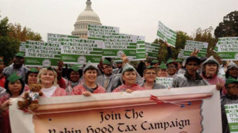 Congress pressed to pass Wall Street “Robin Hood tax”