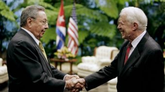 Carter calls for Cuban 5 release, end to blockade