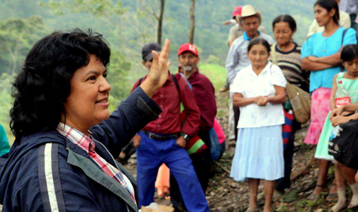 Berta Cáceres, Indigenous environmental leader, murdered in Honduras