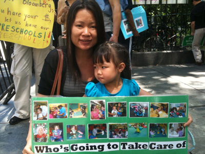 Families to Bloomberg: don’t cut our kids