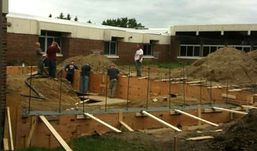 Are children working on Minnesota school construction sites?