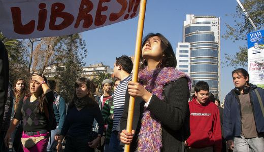 Amidst global Occupy movement, Chilean students show the way