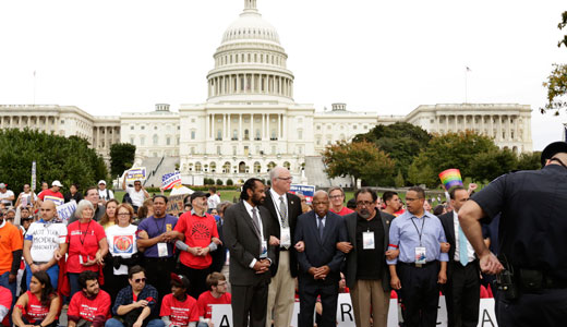 More than 200 arrested at immigration rights rally in D.C.