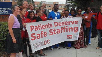 D.C. hospital nurses campaign vs. short-staffing, for better patient care