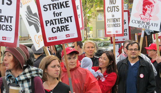 N. Calif. registered nurses still fighting Sutter takeaways