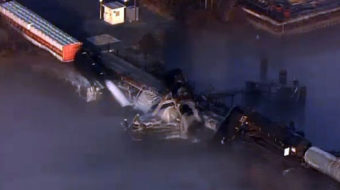 Train derailment causes chemical spill in South Jersey