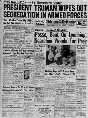Today in history: End of military segregation