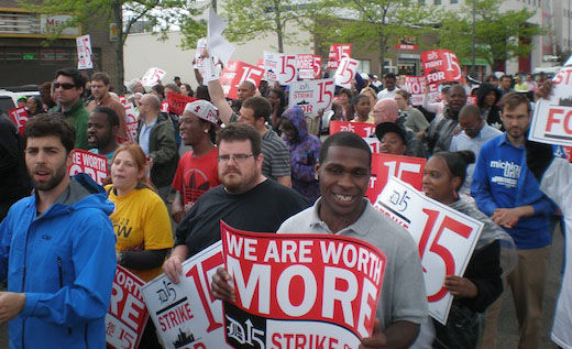 Fast food wages equal “junk food money”