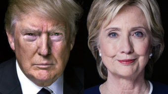 Clinton and Trump point America in two very different directions