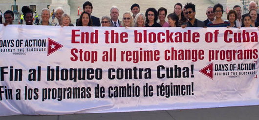 Actions planned in D.C. to end blockade of Cuba