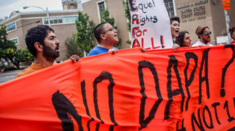 Civil disobedience actions demand an end to deportations