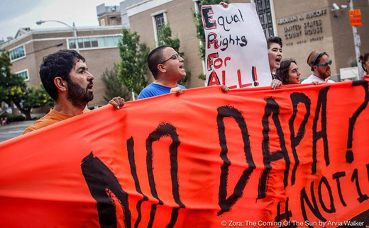 Civil disobedience actions demand an end to deportations