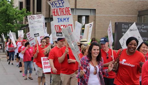 Week-long Minnesota nurses strike part of forced walkout in three states