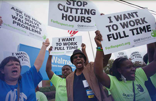 Workers and lawmakers team up to force fair scheduling at Walmart