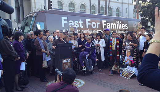 Fasters for families: Boehner, stop playing with our lives!