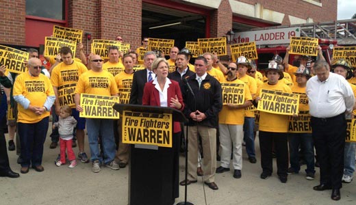 Trumka urges white working-class men to back Warren in Mass.