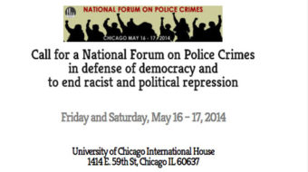 National forum on police crimes to be held in Chicago