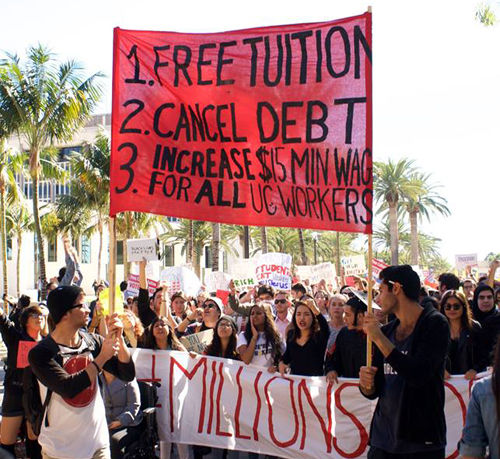 Who will pay for everybody’s free college?