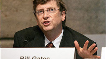 Teamsters confront Bill Gates over sanitation firm’s actions