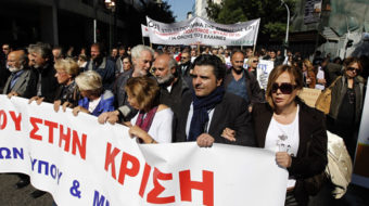 General strike shuts down Greece; demonstrators attacked causing one death