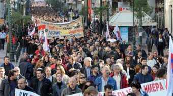 Amidst massive strikes, Greek Parliament votes for austerity