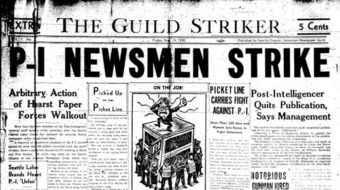Today in labor history: Seattle Post-Intelligencer strike takes place