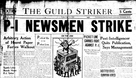 Today in labor history: Seattle Post-Intelligencer strike takes place