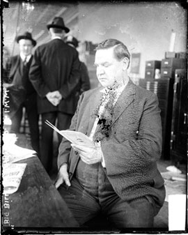 Today in labor history: Big Bill Haywood tried for murder