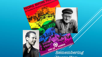 In the vanguard for gay liberation: The life of Communist organizer Harry Hay