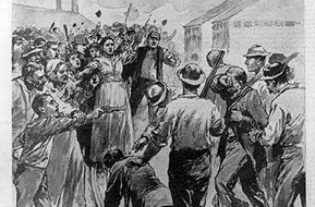 Today in labor history: Homestead strikers battle Pinkerton thugs
